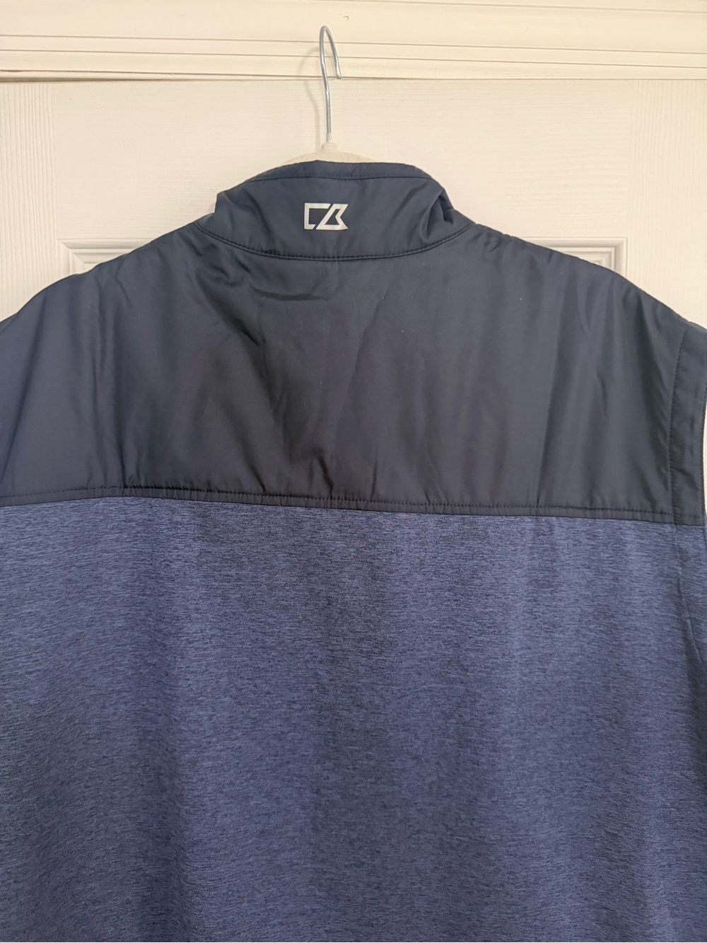 Cutter & Buck Men's Navy Golf Puffer Vest CB dry tec size XXL - Picture 10 of 10